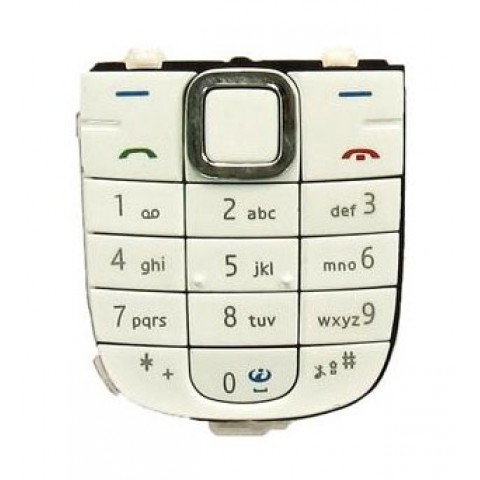 Klaviatūra Nokia 3120c white HQ 