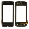 Touch screen Nokia 500 with frame black originalas