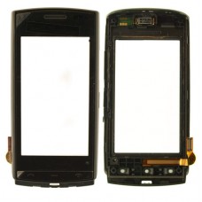 Touch screen Nokia 500 with frame black originalas