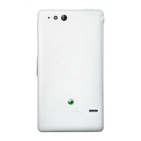 Galinis dangtelis Sony ST27i Xperia GO white originalas