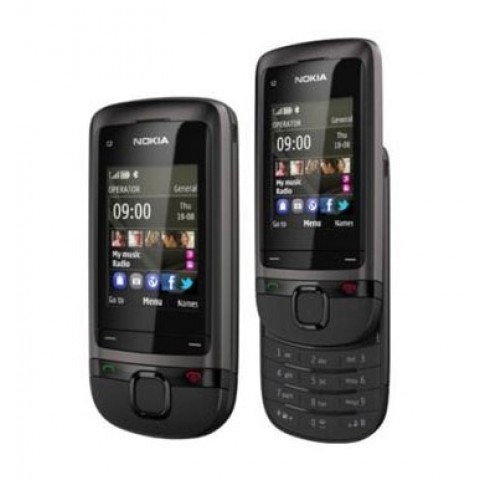 Korpusas Nokia C2-05 black HQ