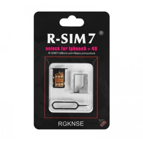 R-SIM7 (Micro sim+Nano sim) iPhone5+4S originalas