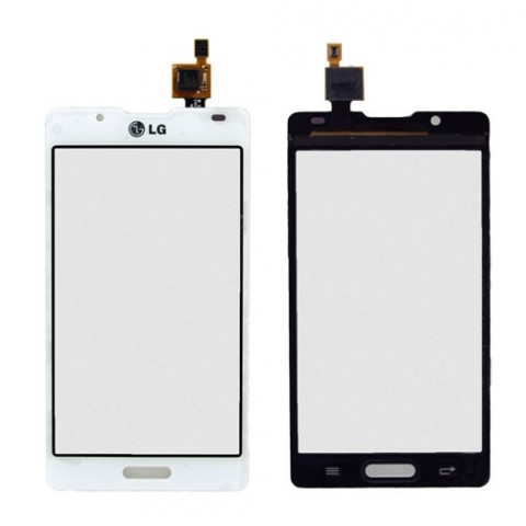 Touch screen LG P710 Optimus L7-2 white originalas