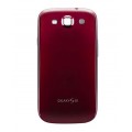 Galinis dangtelis Samsung i9300 red (O)