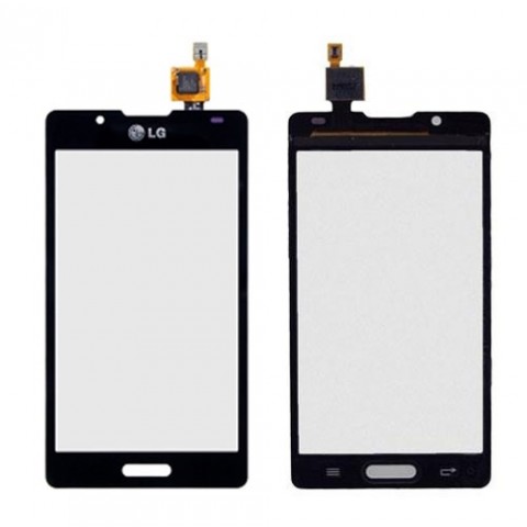 Touch screen LG P710 Optimus L7-2 black originalas