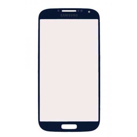 LCD stikliukas Samsung i9500/ i9505  Galaxy S4 blue HQ